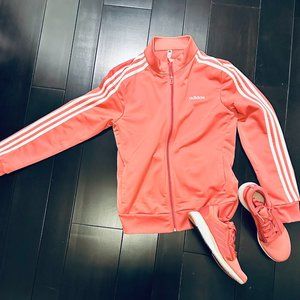 Adidas shoes and jacket